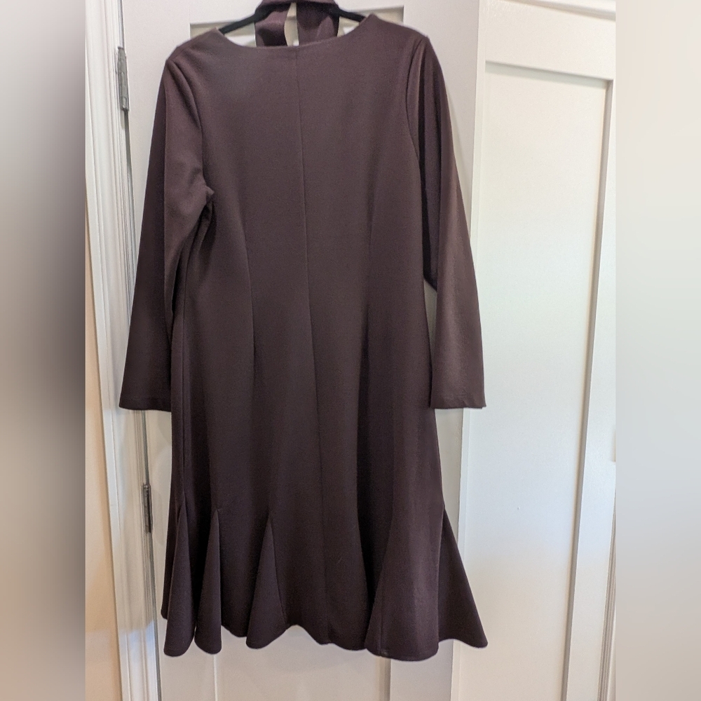 Akima Brown Knit Dress, 14